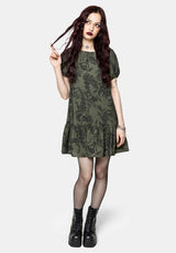 Orla Fingerhut Mini Rüsche Kleid