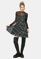 Rhoswen Checked Cami Mini Dress EU 38