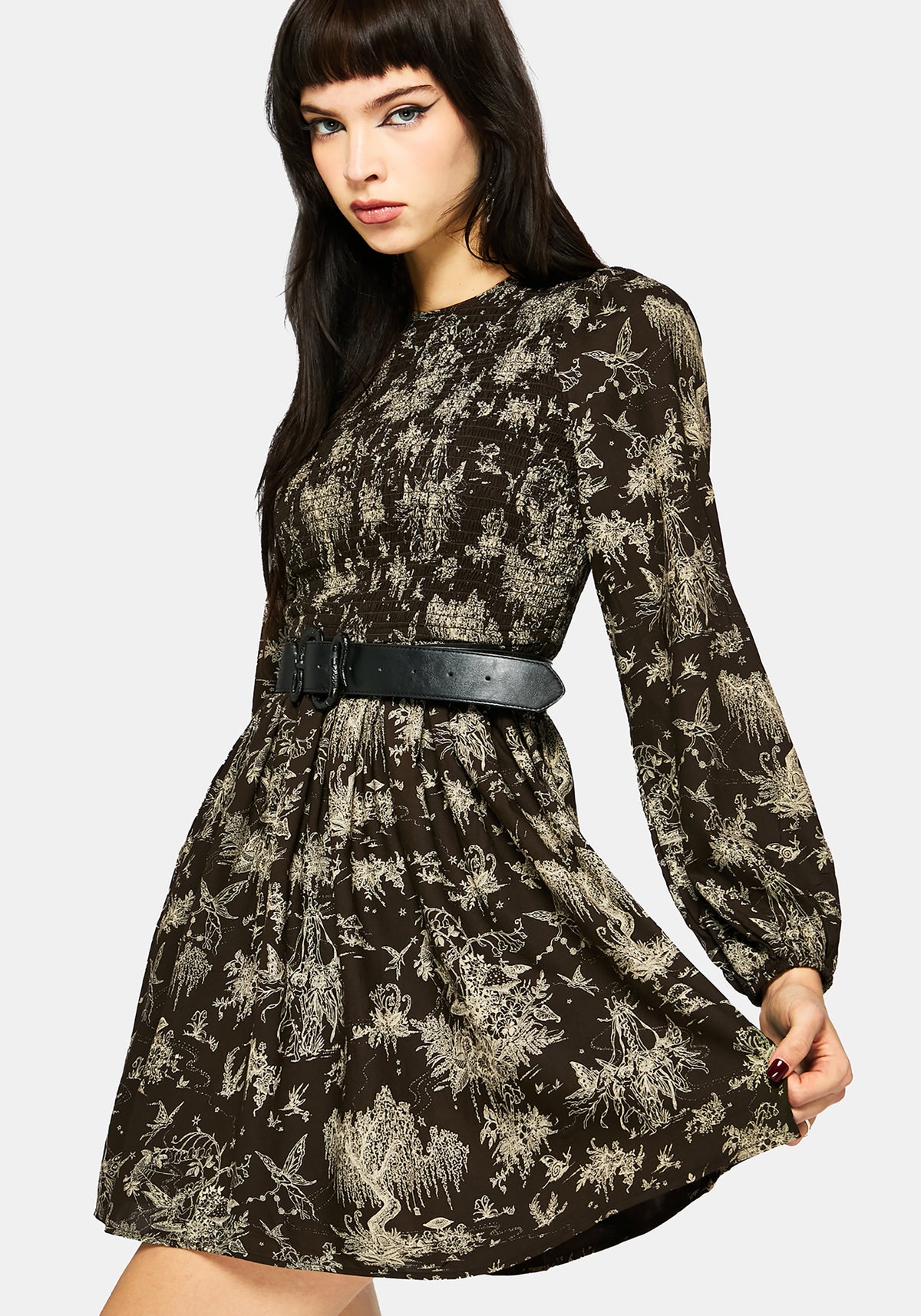 Zorya Winter Maypole Mini Kleid