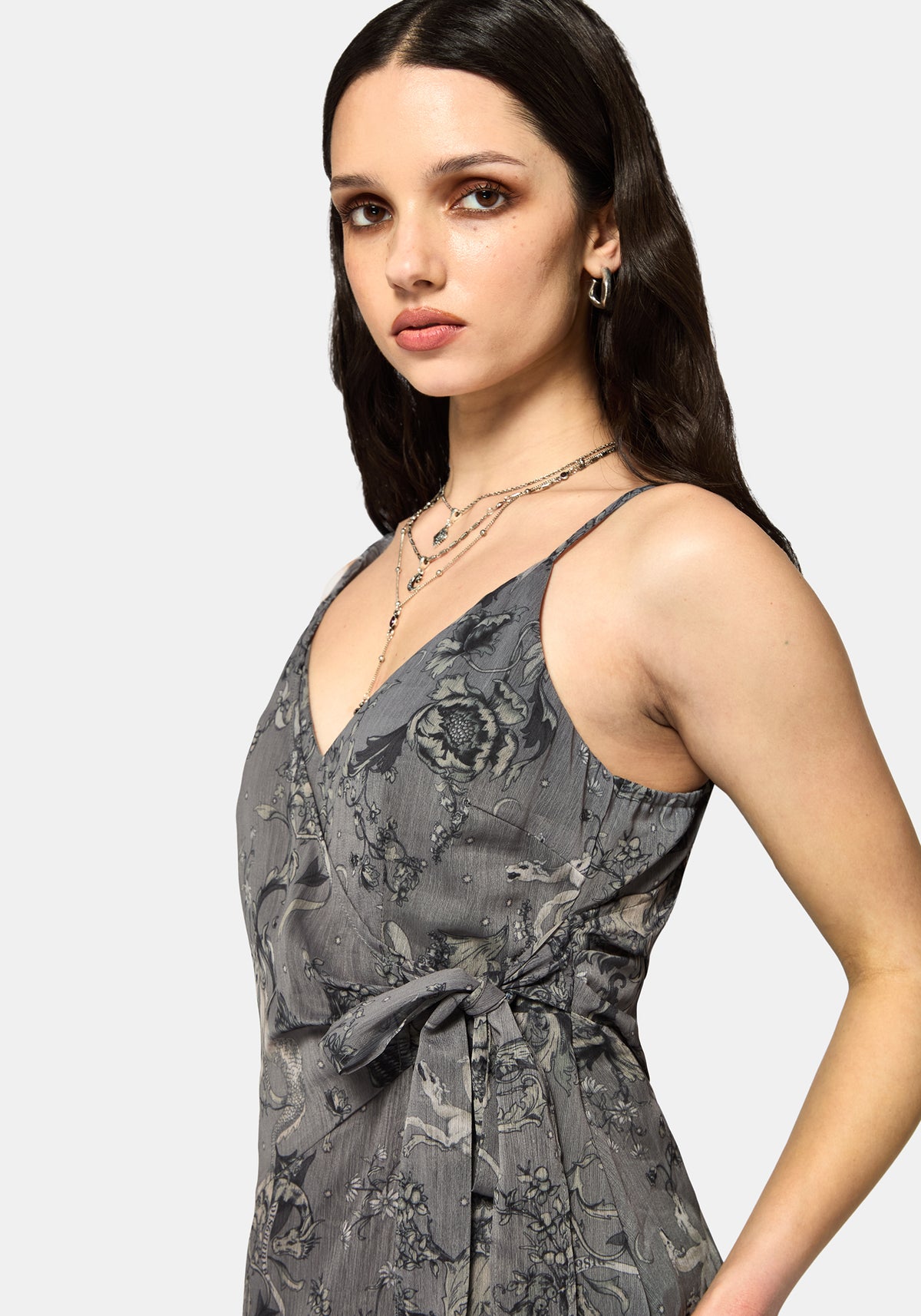 Merunicorn Enchanted Wald Midaxi Kleid