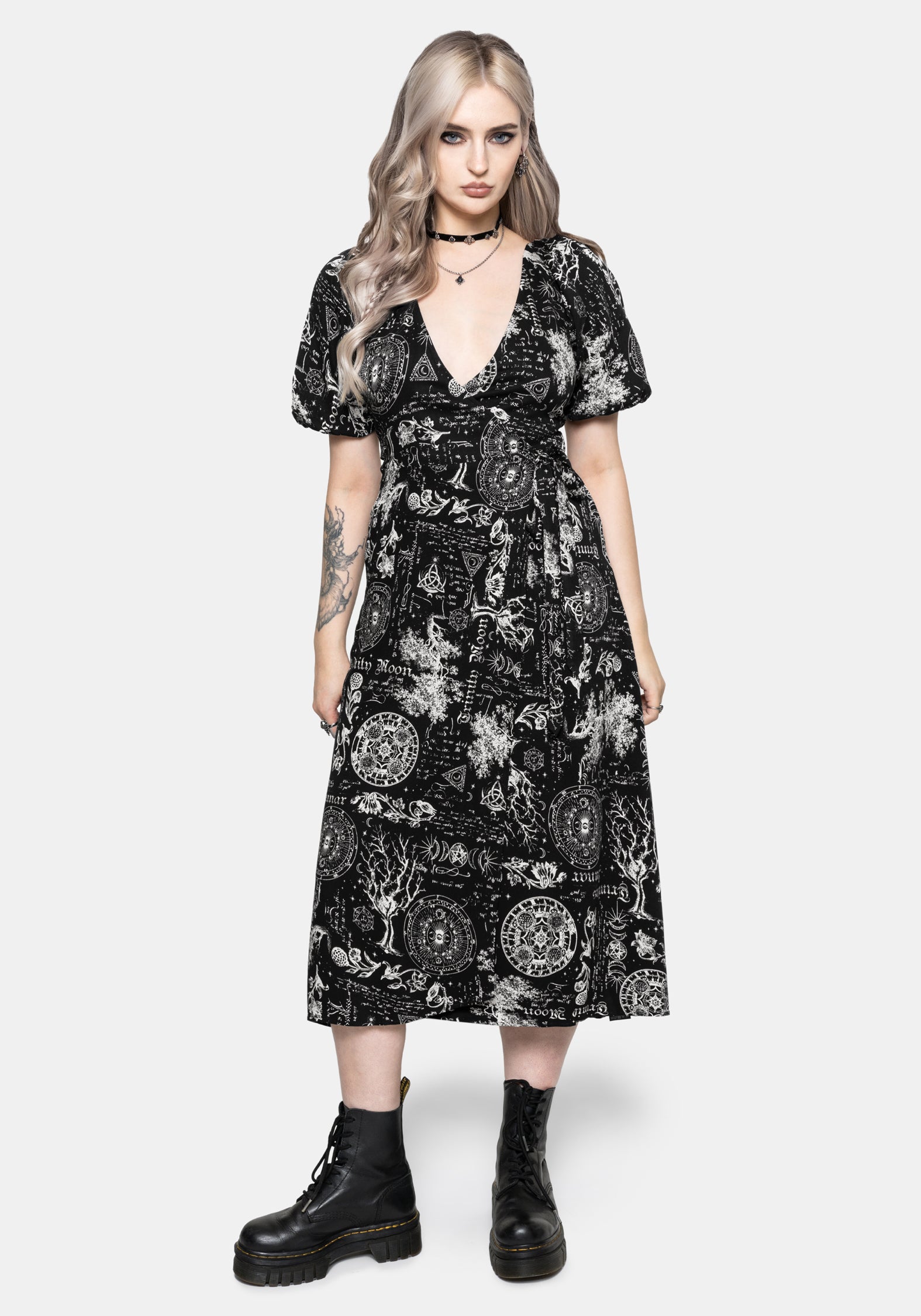 Trinity Mond Midaxi Kleid
