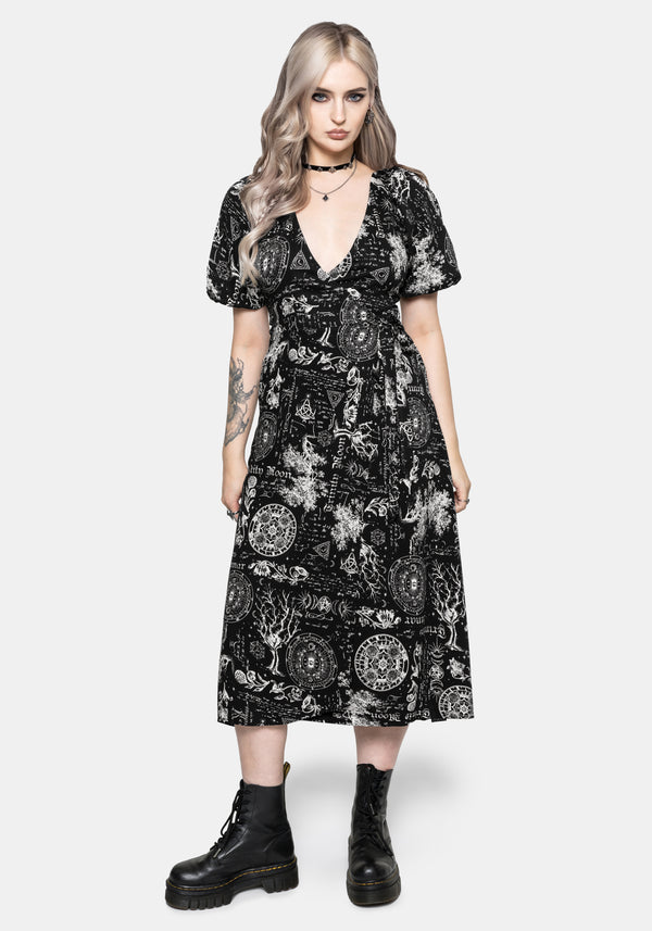 Trinity Mond Midaxi Kleid
