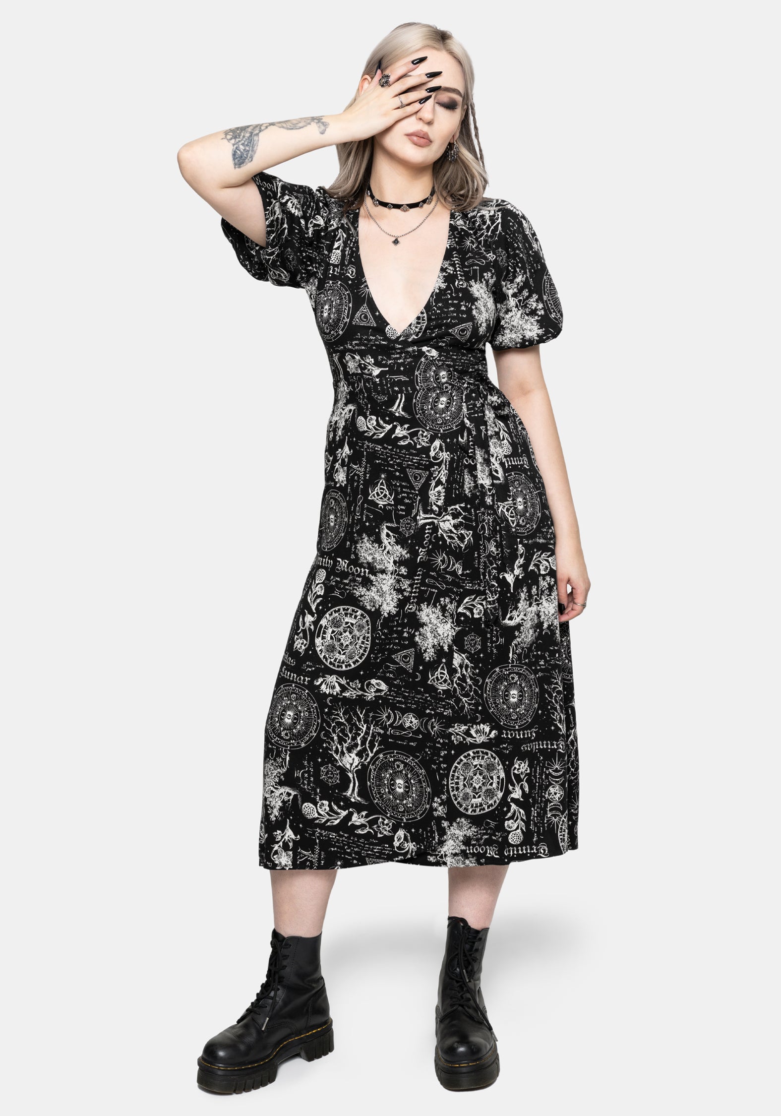 Trinity Mond Midaxi Kleid