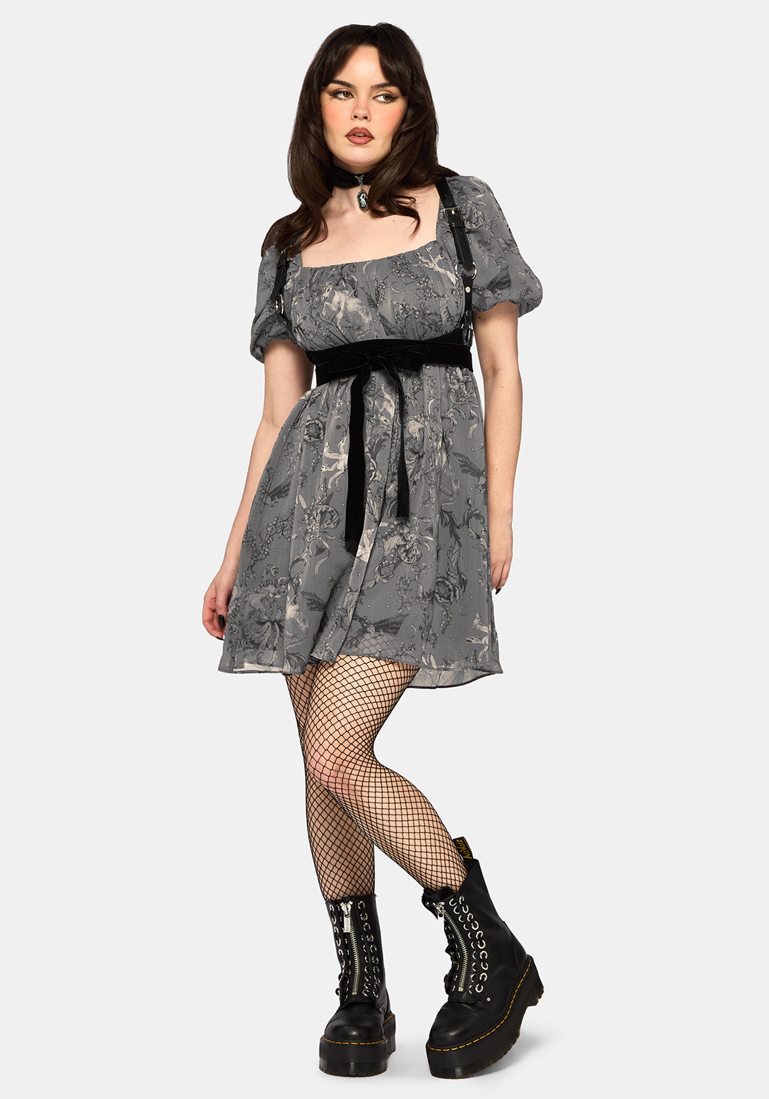 Merunicorn Enchanted Wald Mini Kleid