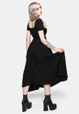 Fenella Keyhole Midi Kleid