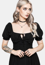 Fenella Keyhole Midi Kleid