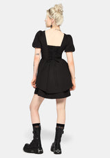 Obsidia Lace Up Corset Mini Dress EU 34