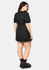 Meliora Wickel Bestickt Mini Kleid