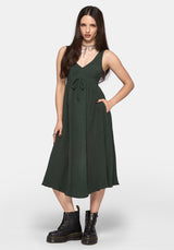 Dysia Crinkle Midi Dress