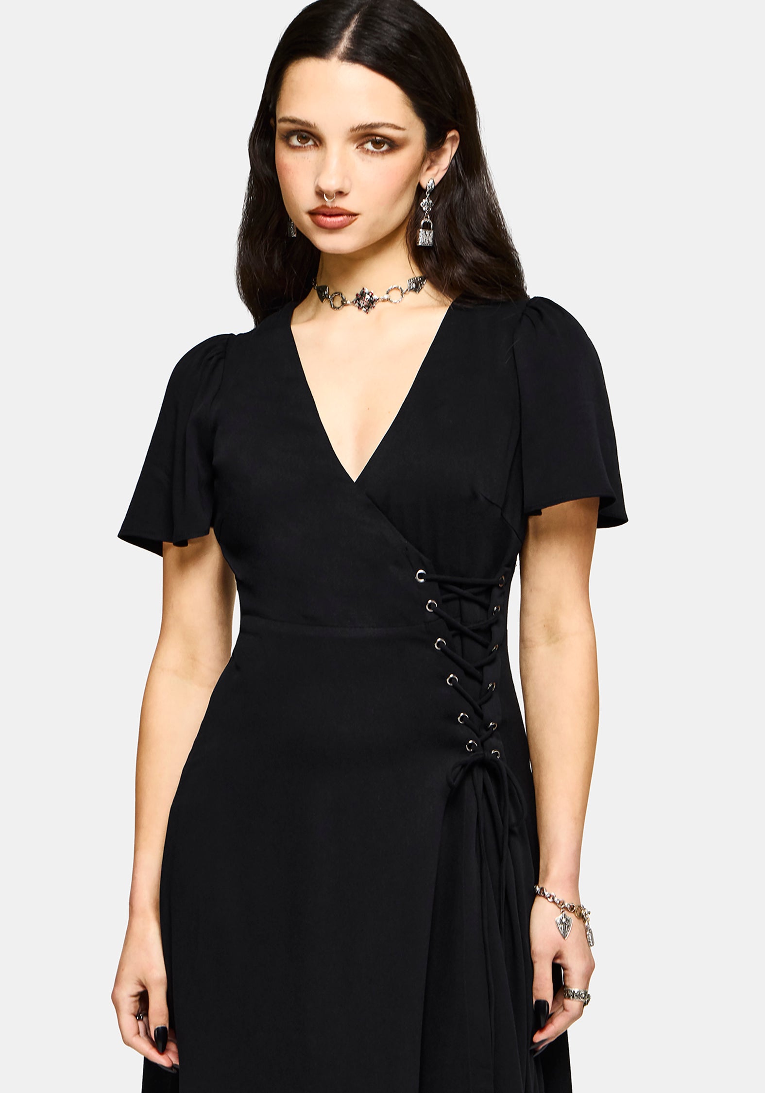 Sableine Wickel Midaxi Kleid