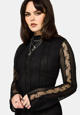Shesha Mesh Midi Kleid