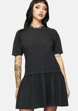 Celtic Ruin Drop Waist Skater Dress