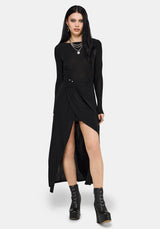 Bellamira Ring Waist Midaxi Dress EU 34