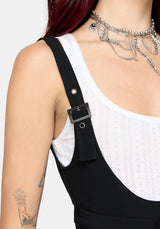 Rebekkah Underbust Lace Up Buckle Pini Dress