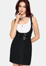 Rebekkah Underbust Lace Up Buckle Pini Dress