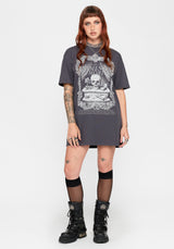 Mori Totenkopf T-Shirt Kleid