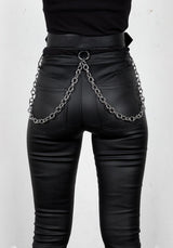Damned Doppelt Schnalle Taille Gürtel