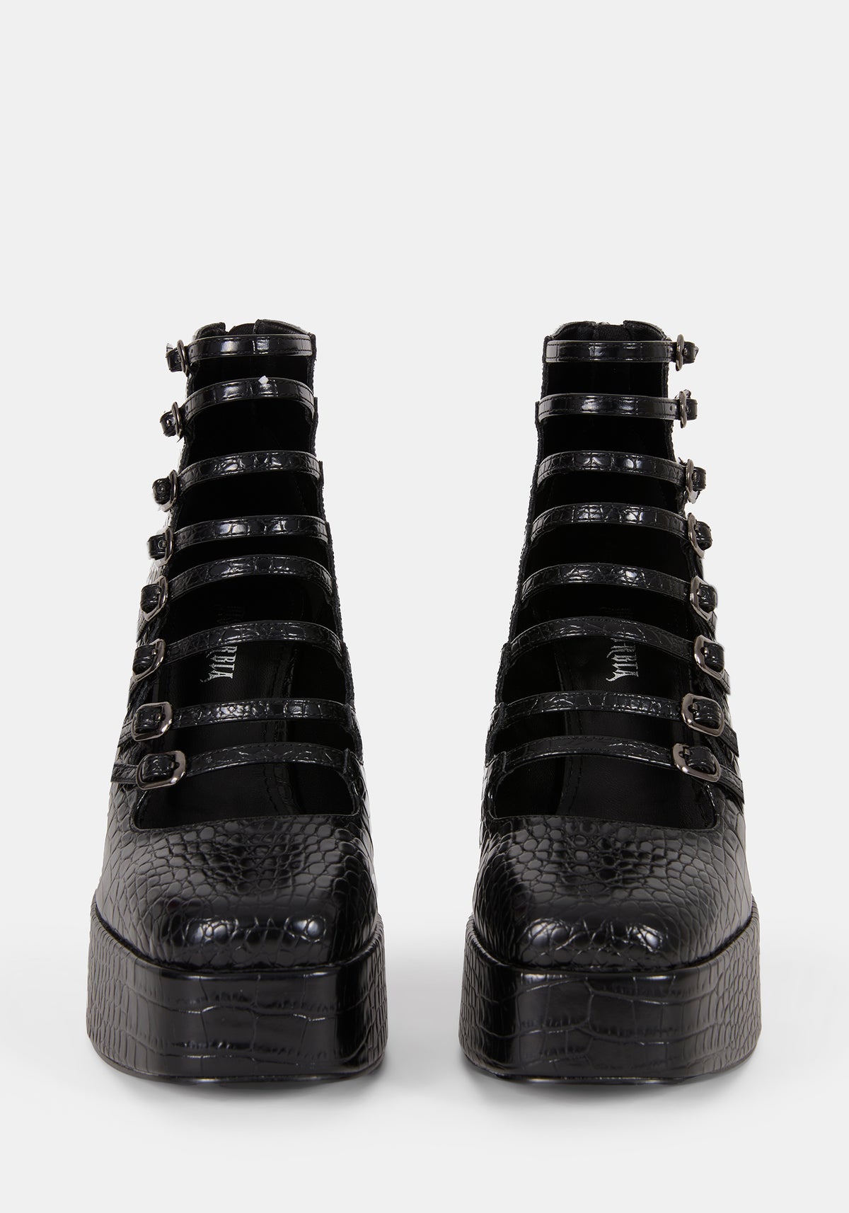 Scythera Multi Buckle Platform Heels EU 39