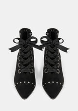 Morvella Pointed Studded Boots EU 39