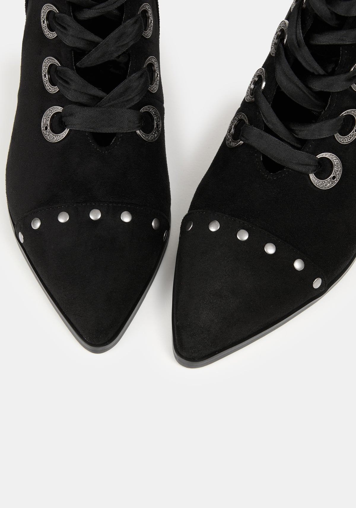 Morvella Pointed Studded Boots EU 39