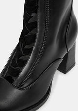 Lileena Heeled Lace Up Boots EU 39