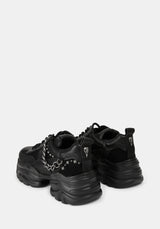 Vornex Studded Leather Trainers
