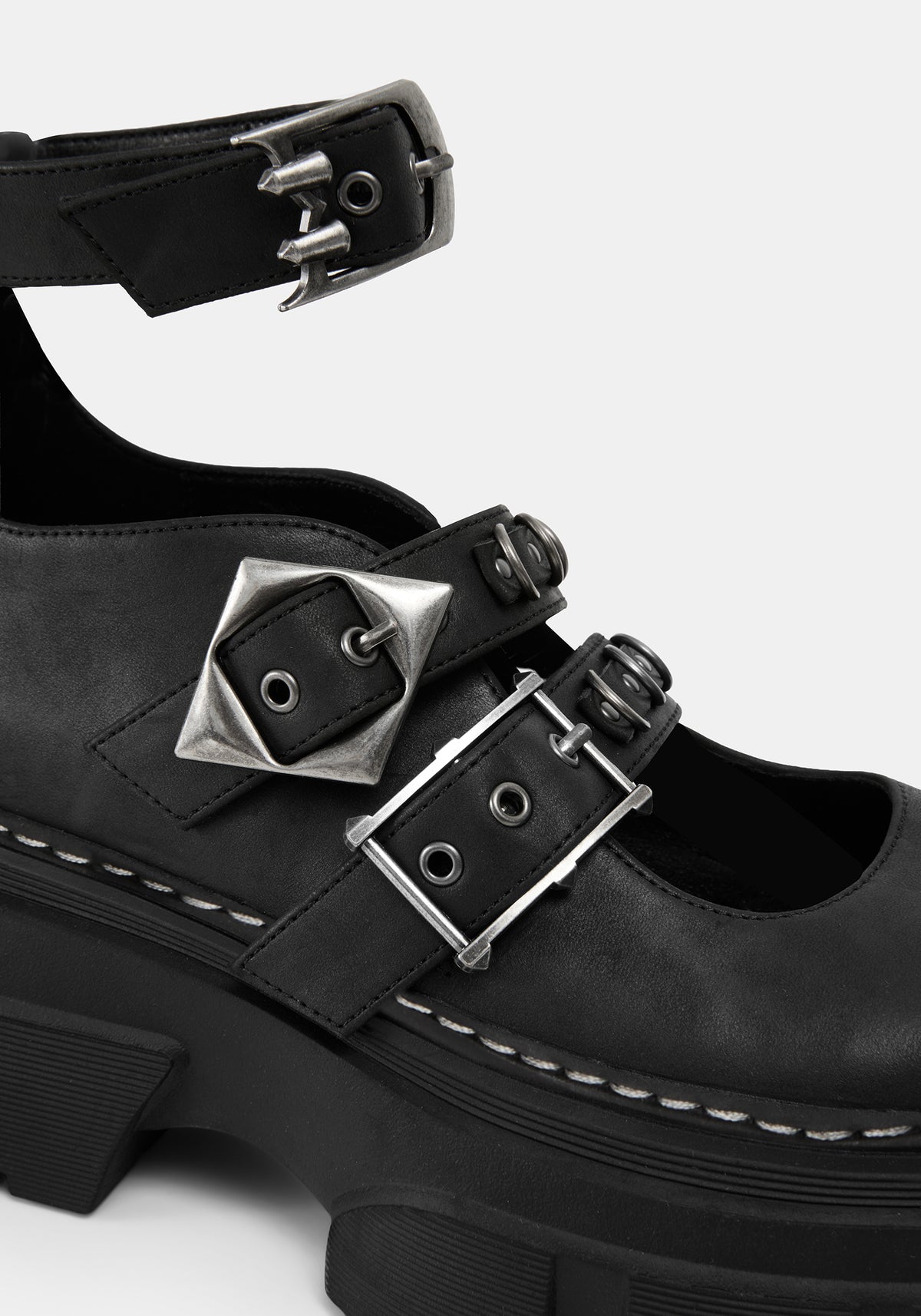 Bridget Platform Mary Jane Shoes US 8