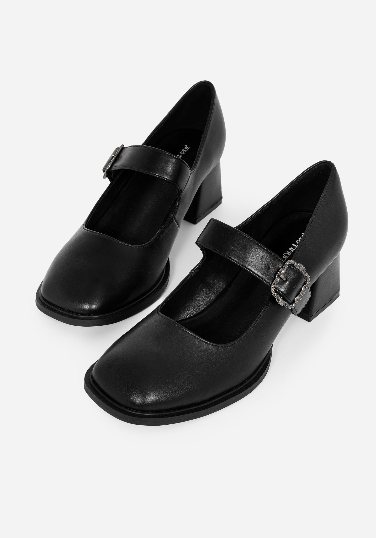 Hina Floral Buckle Mary Jane Shoes