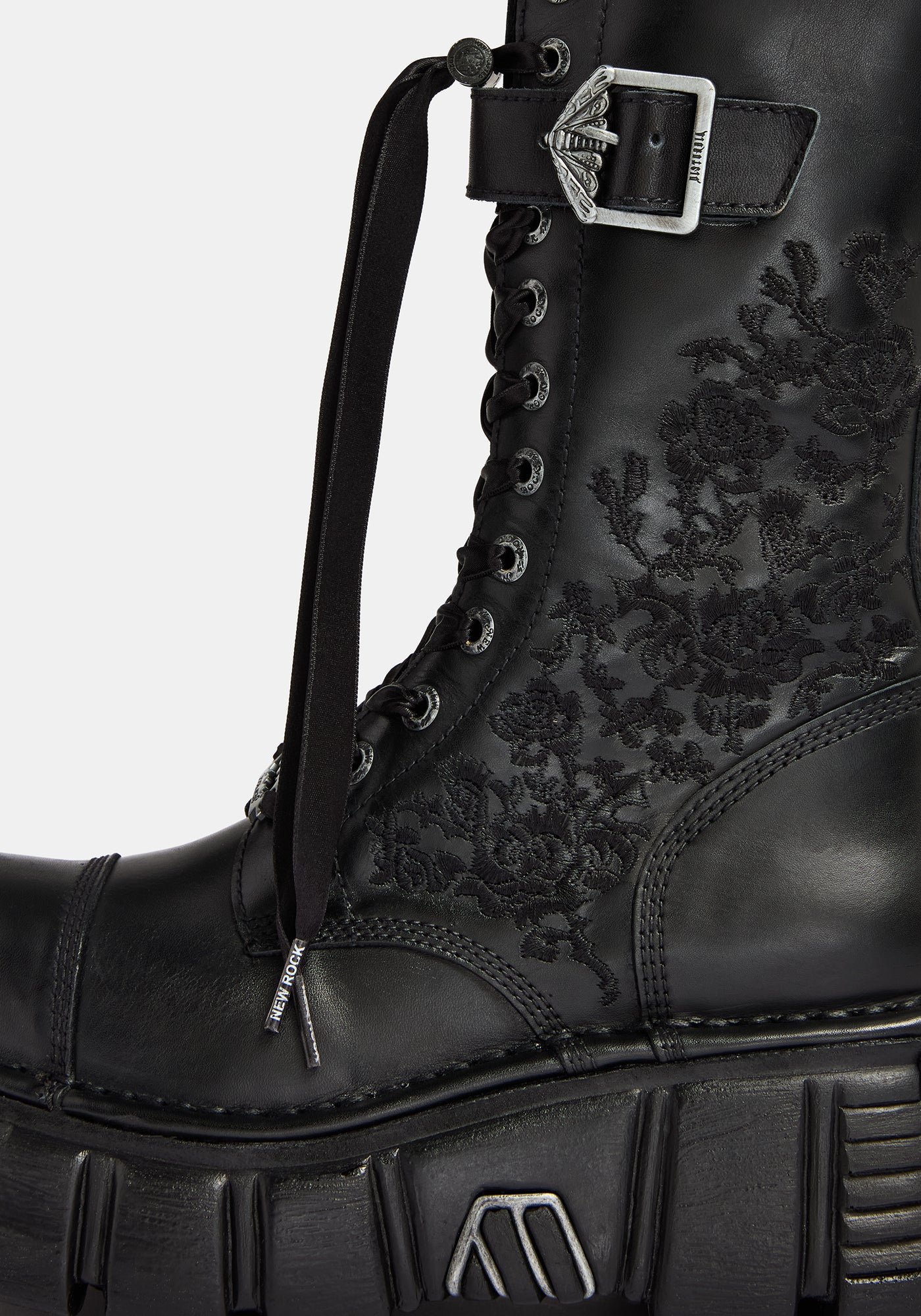 DISTURBIA ディスタービア　ブーツ　ブラック　ロック Disturbia x New Rock Nyxx Boots