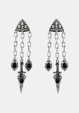 Gorthe Chain Drop Earrings