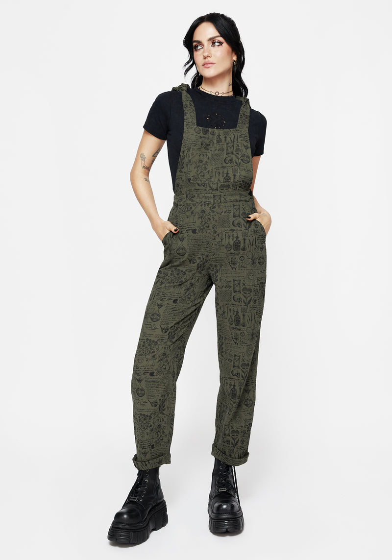 Taddea Cotton Relaxed Tie Detail Jumpsuit