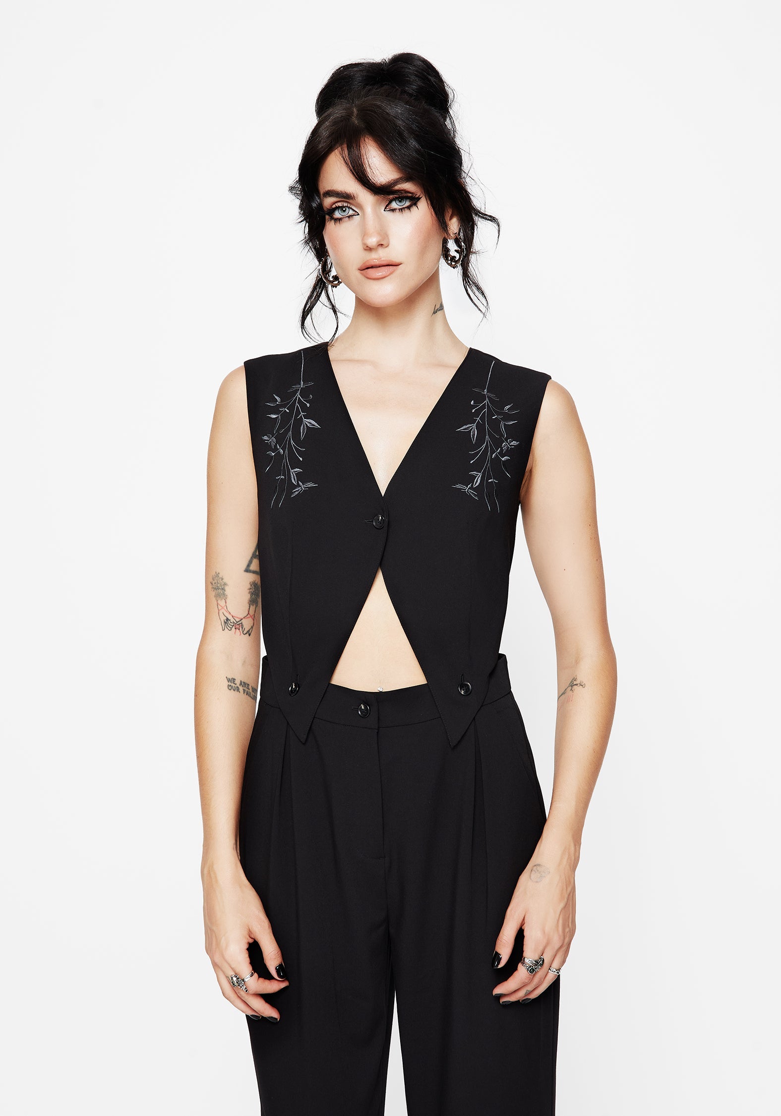 Damona Massgeschneidert Weste Und Hose Set