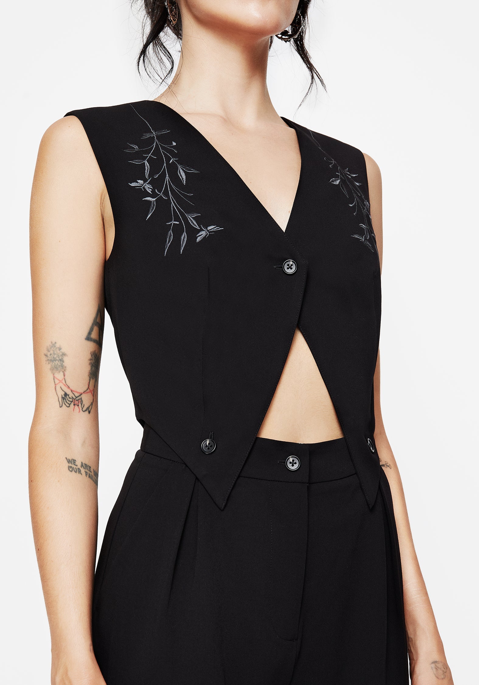 Damona Massgeschneidert Weste Und Hose Set