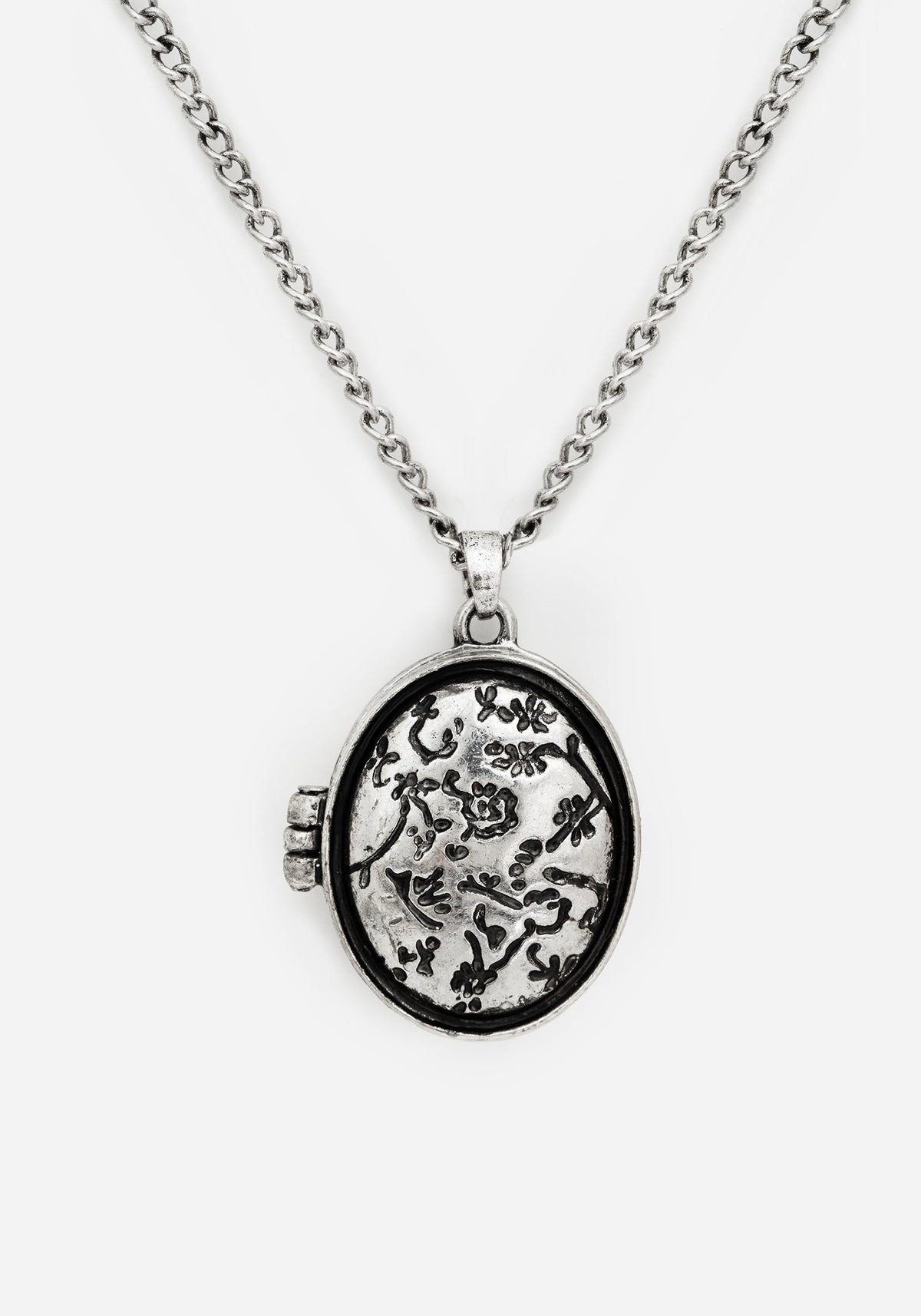 Cerelia Etched Locket Halskette