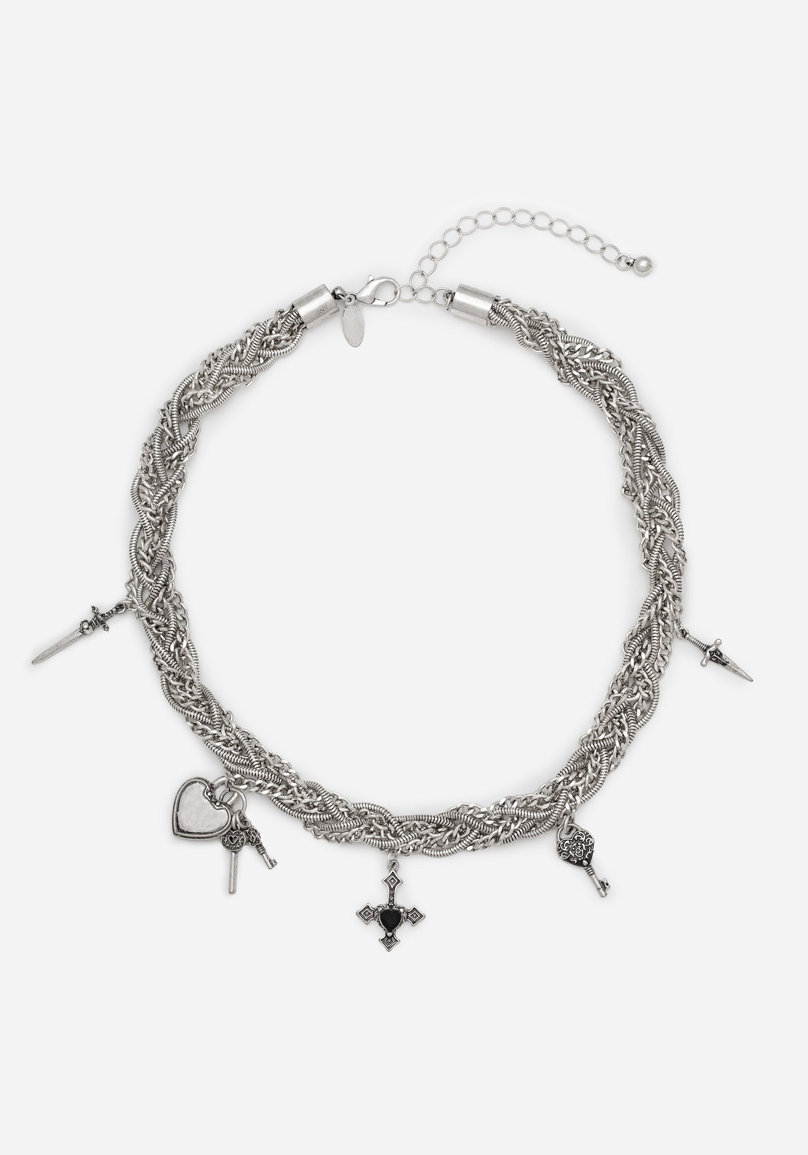 Eilir Twisted Vintage Anhänger Halskette