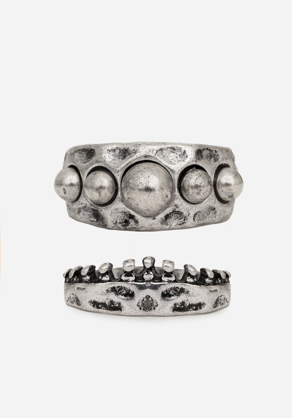Cadence Grobstrick Ring Set