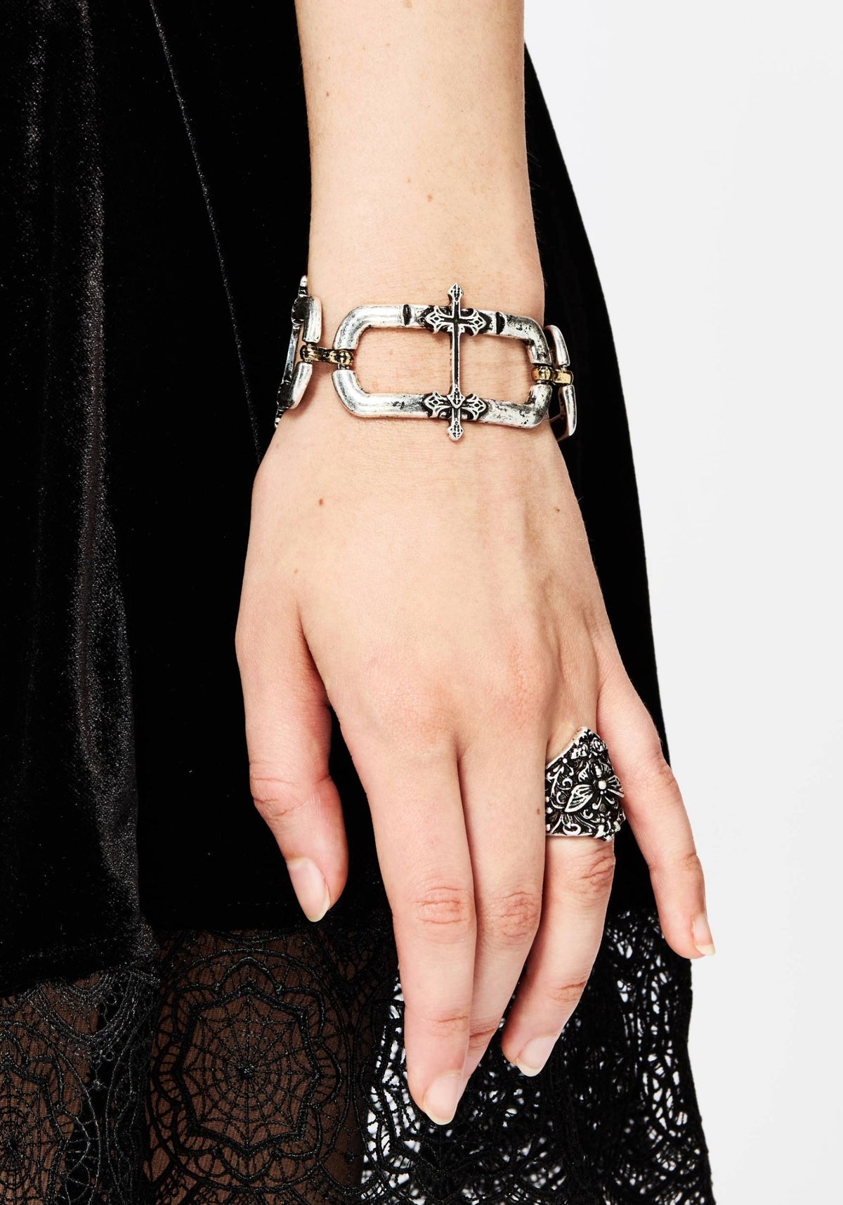 Electra Kreuz Link Kette Armband