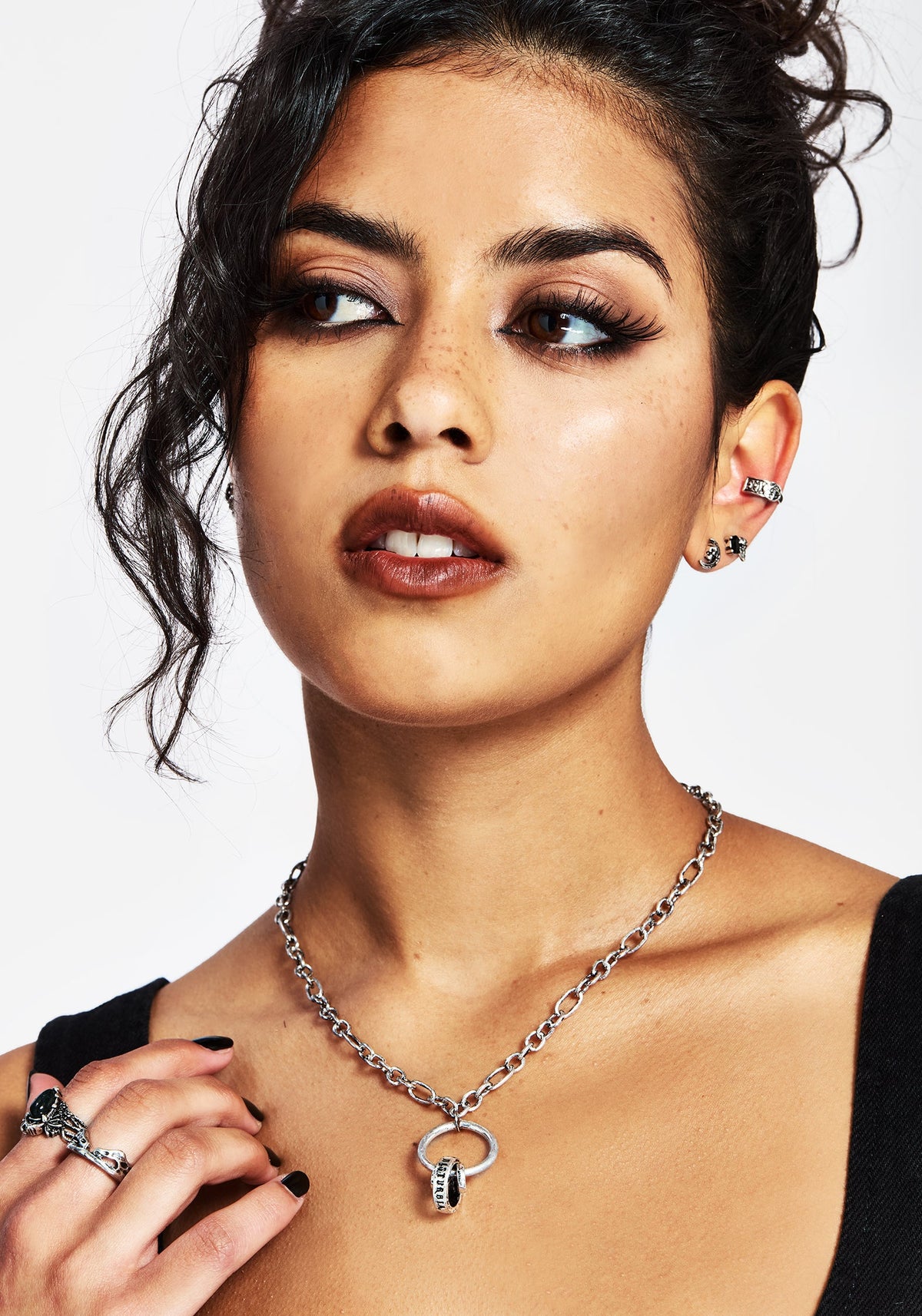 Disturbia Ring Necklace