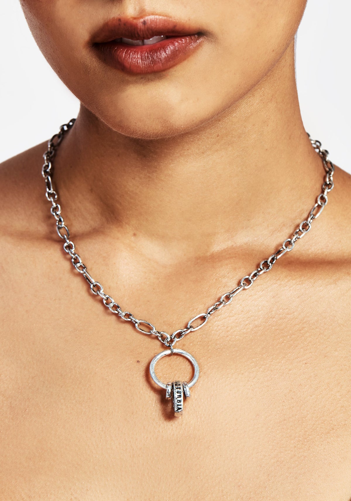 Disturbia Ring Halskette