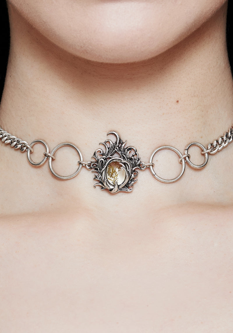 Marte Trapped Flower Halsband