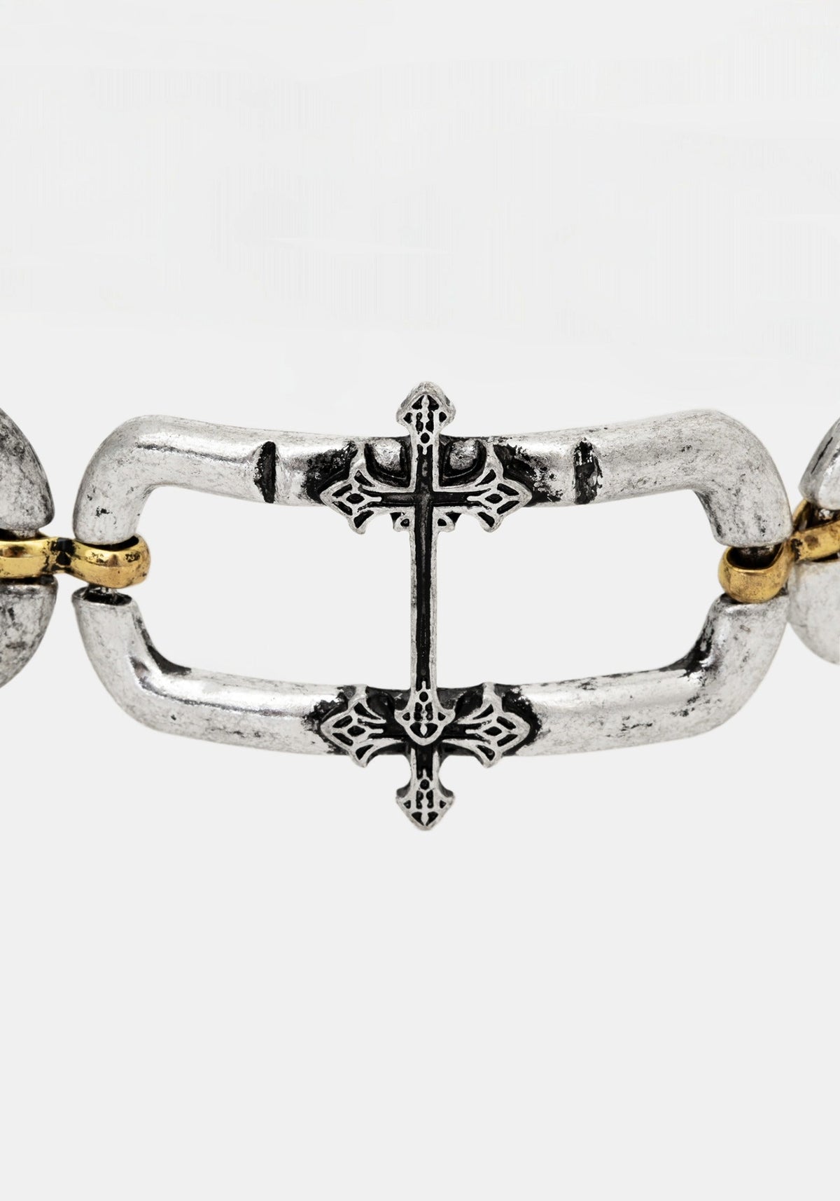 Electra Kreuz Link Kette Halsband