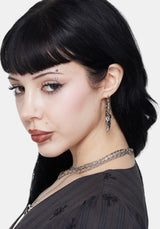 Corvus Bird Schädel Hoops