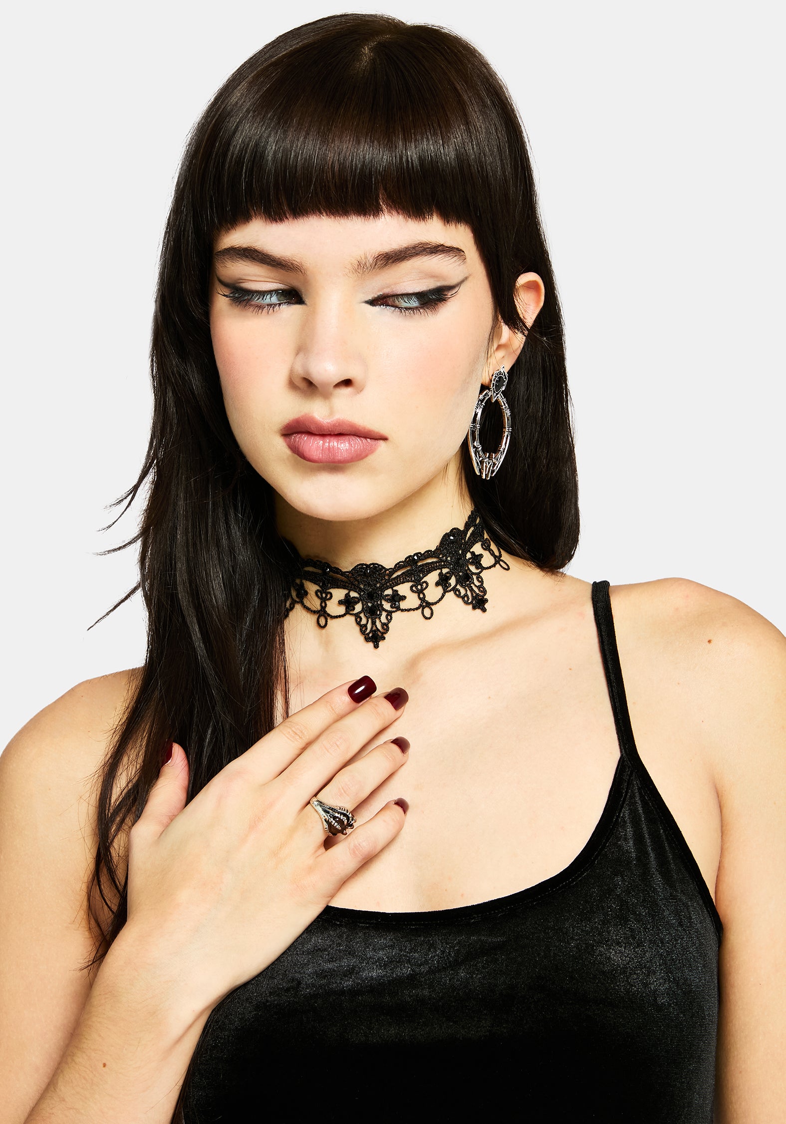 Ambryne Spitze Halsband