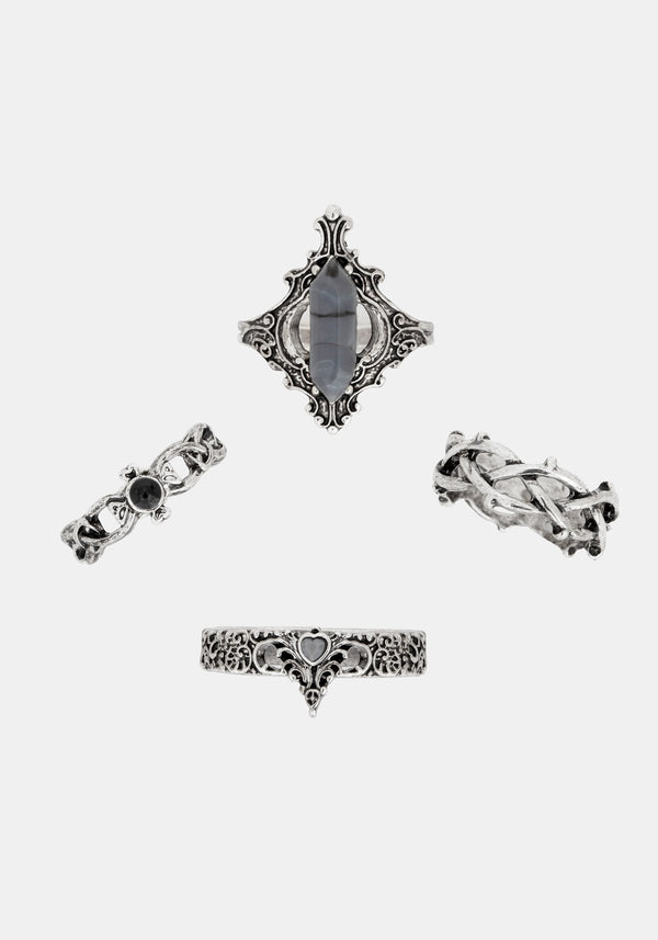 Gothique Assorted Ring Set