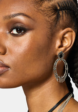 Gothique Stone Drop Earrings