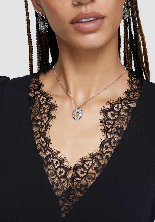 Sessile Bug Layered Necklace