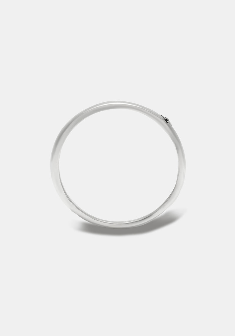 Till Death Sterling Silver Band - 9mm