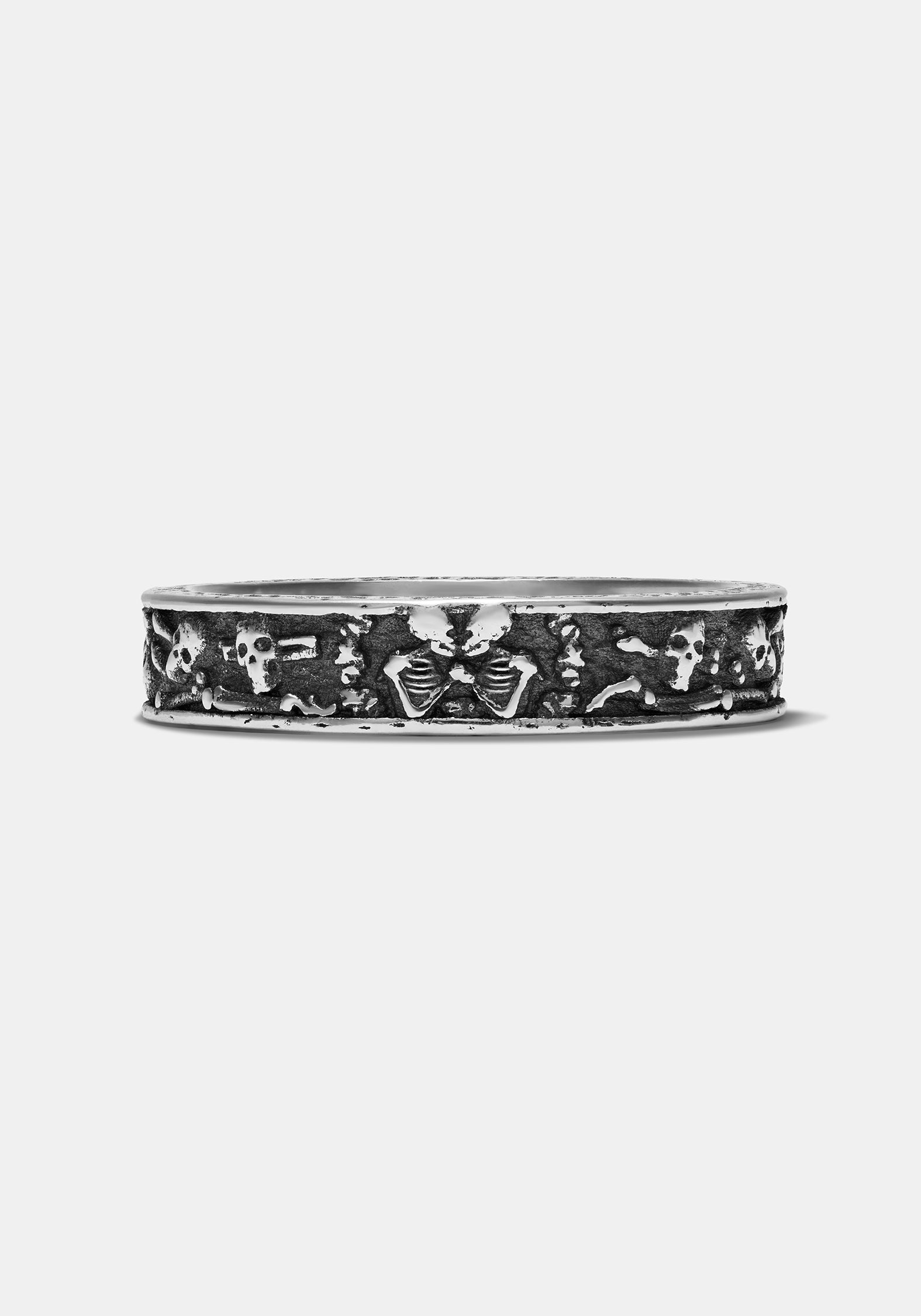 Amorata Lovers Sterling Silber Band - 4.5mm