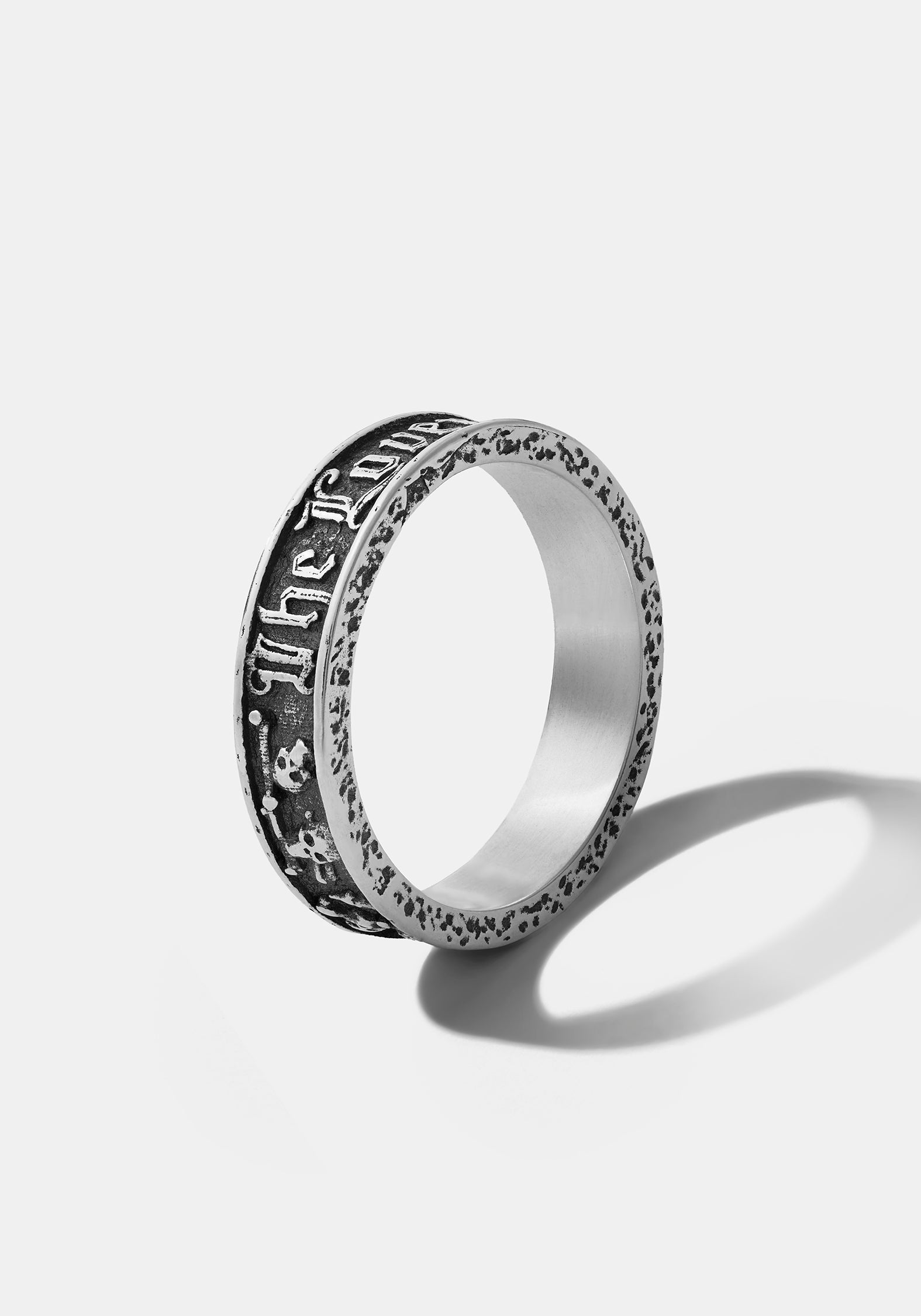 Amorata Lovers Sterling Silber Band - 4.5mm