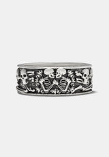 Amorata Lovers Sterling Silver Band - 9mm